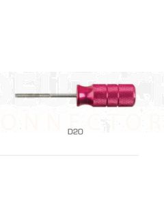 Deutsch D20 Size 20 Removal Tool