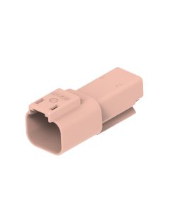 Deutsch DT04-2P-TN09/10 DT Series 2 Pin Brown Receptacle