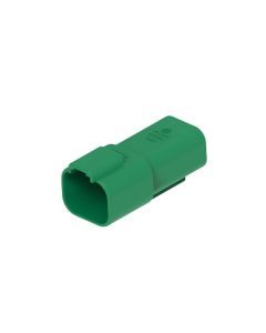 Deutsch DT04-4P-TN03/10 DT Series 4 Pin Green Receptacle