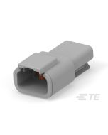 Deutsch DTM04-3P DTM Series 3 Pin Receptacle